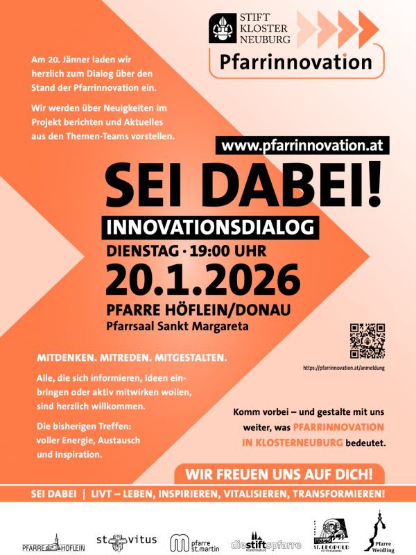 Pfarrinnovation Einladung 20.1.2026